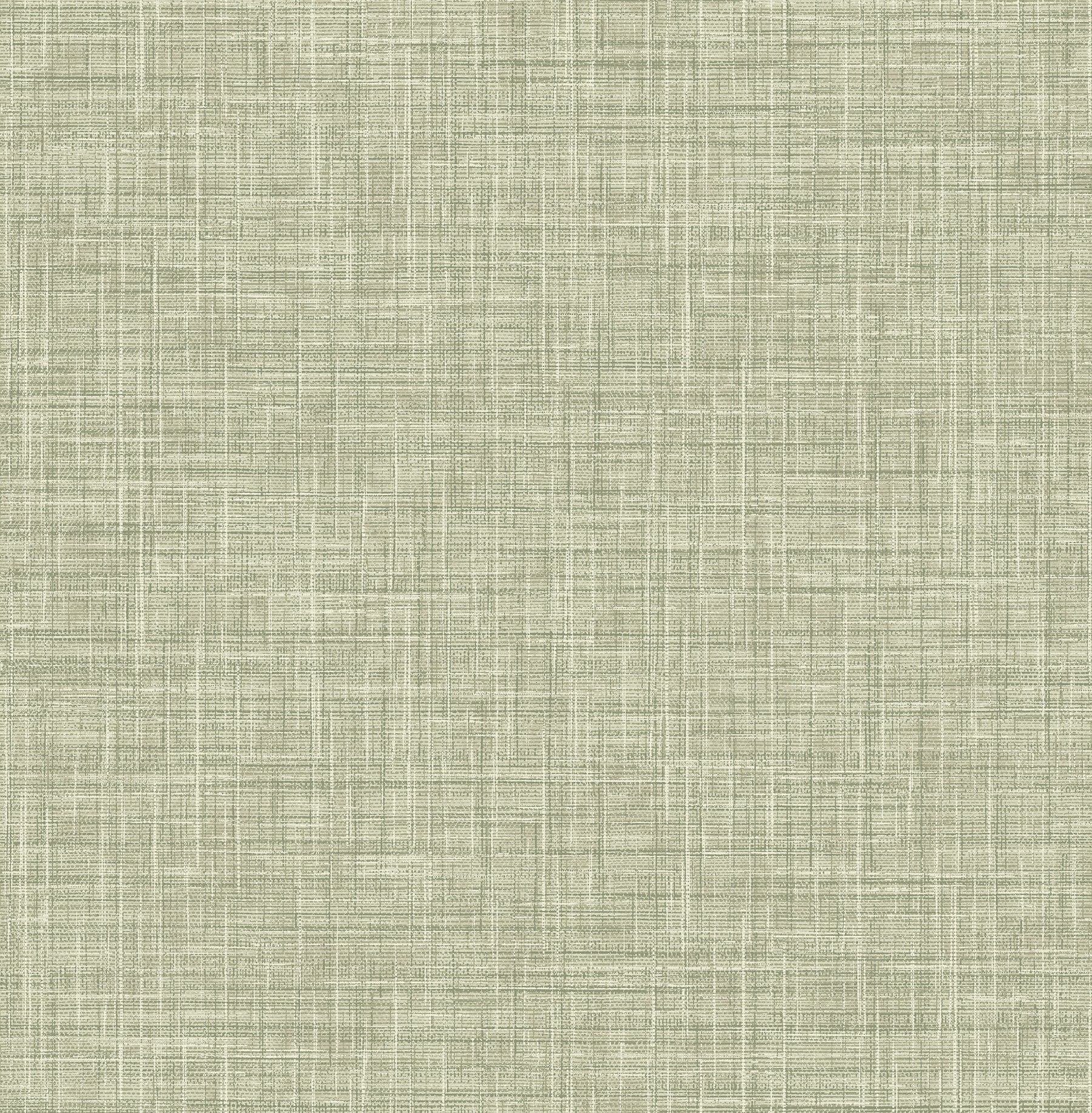 A-Street Prints Tuckernuck Green Linen Wallpaper, 20.5-in by 33-ft