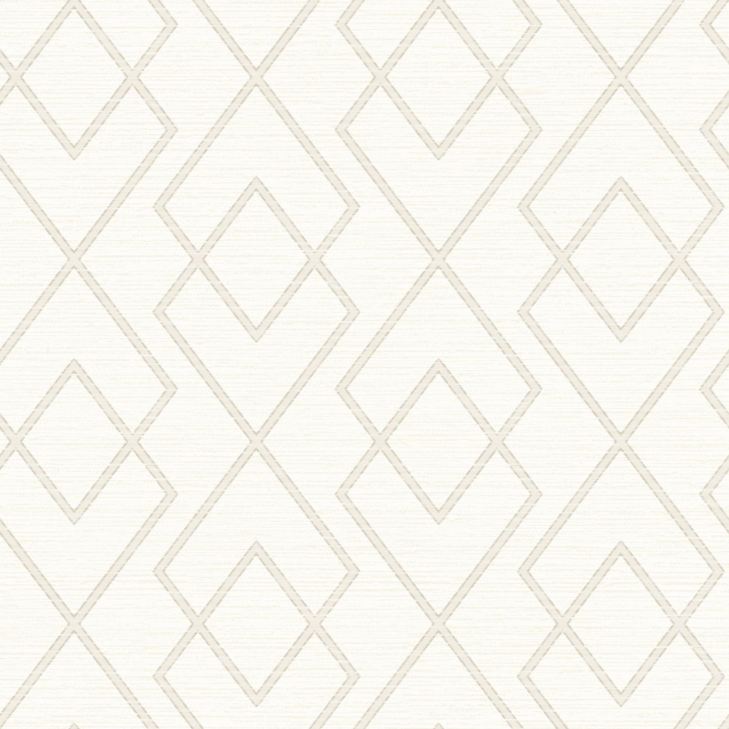 Chesapeake Blaze White Trellis Wallpaper, 20.5-in by 33-ft