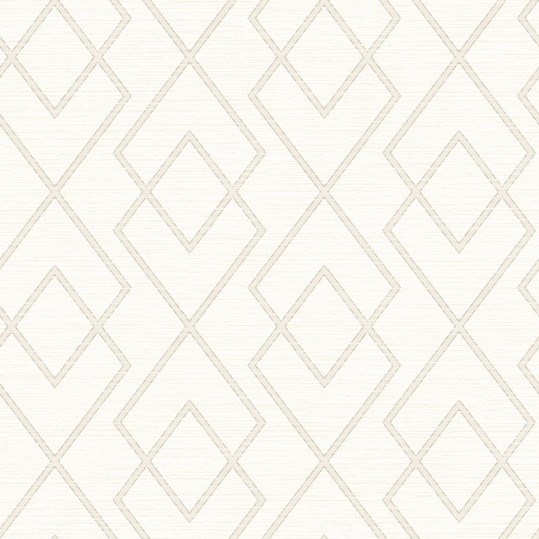 Chesapeake Blaze White Trellis Wallpaper, 20.5-in by 33-ft