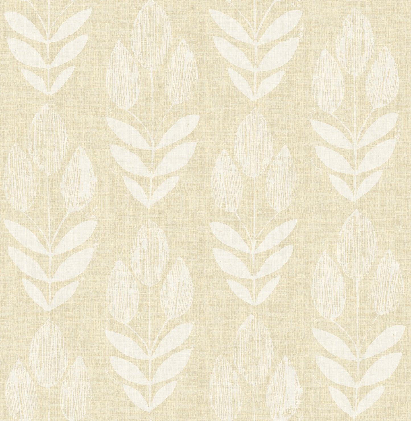 Chesapeake Garland Wheat Block Tulip Wallpaper, 20.5-in by 33-ft