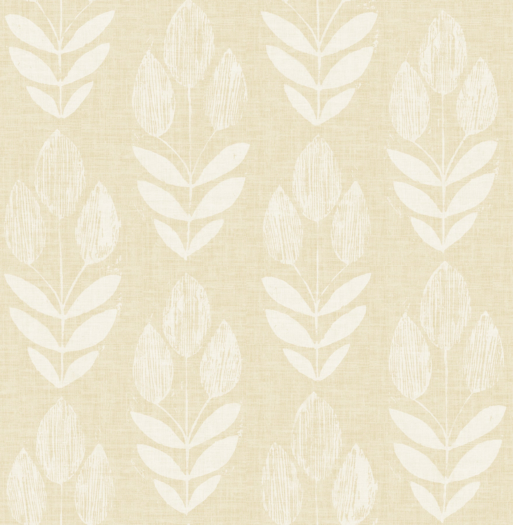 Chesapeake Garland Wheat Block Tulip Wallpaper, 20.5-in by 33-ft