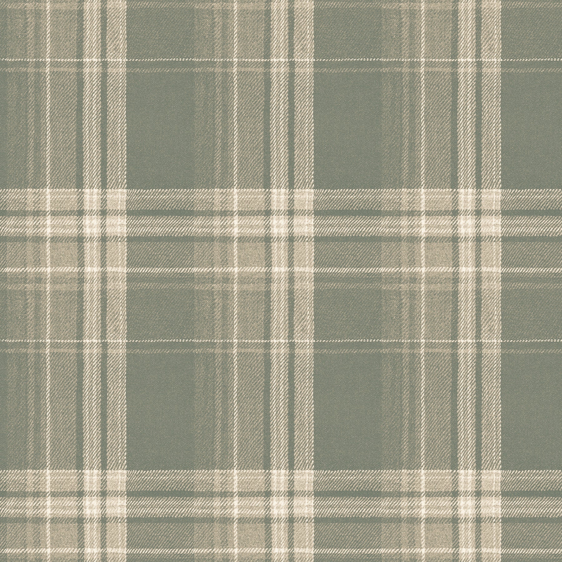 Chesapeake Saranac Sage Flannel Wallpaper, 20.5-in by 33-ft