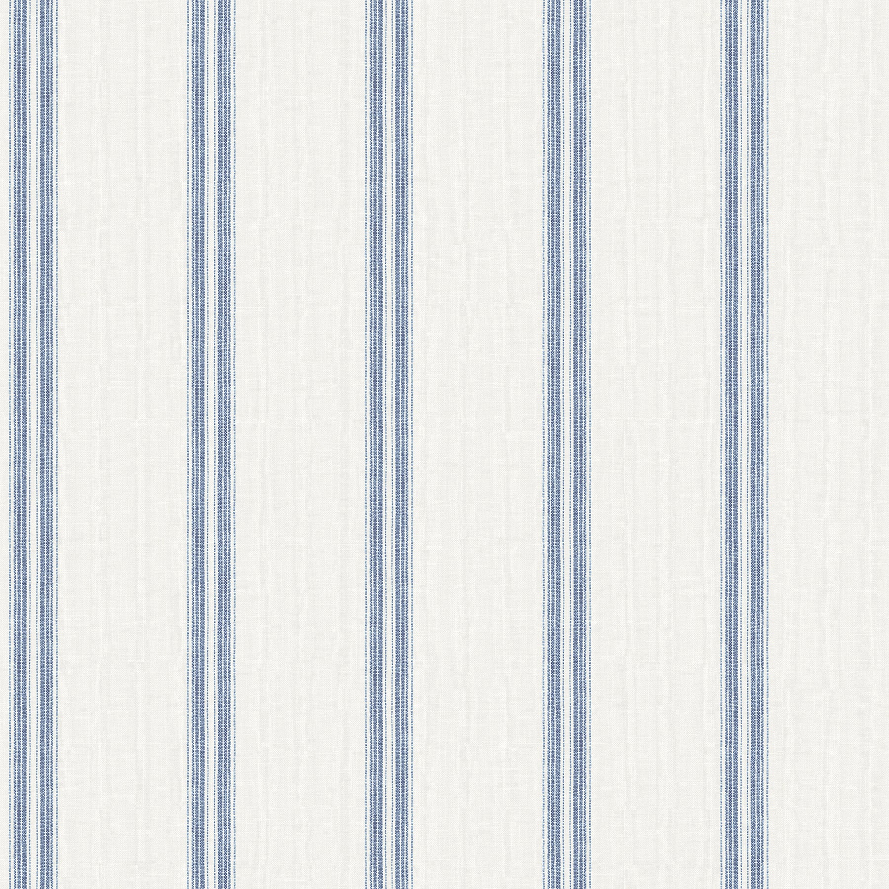 Chesapeake Johnny Navy Stripes Wallpaper, 20.5-in by 33-ft