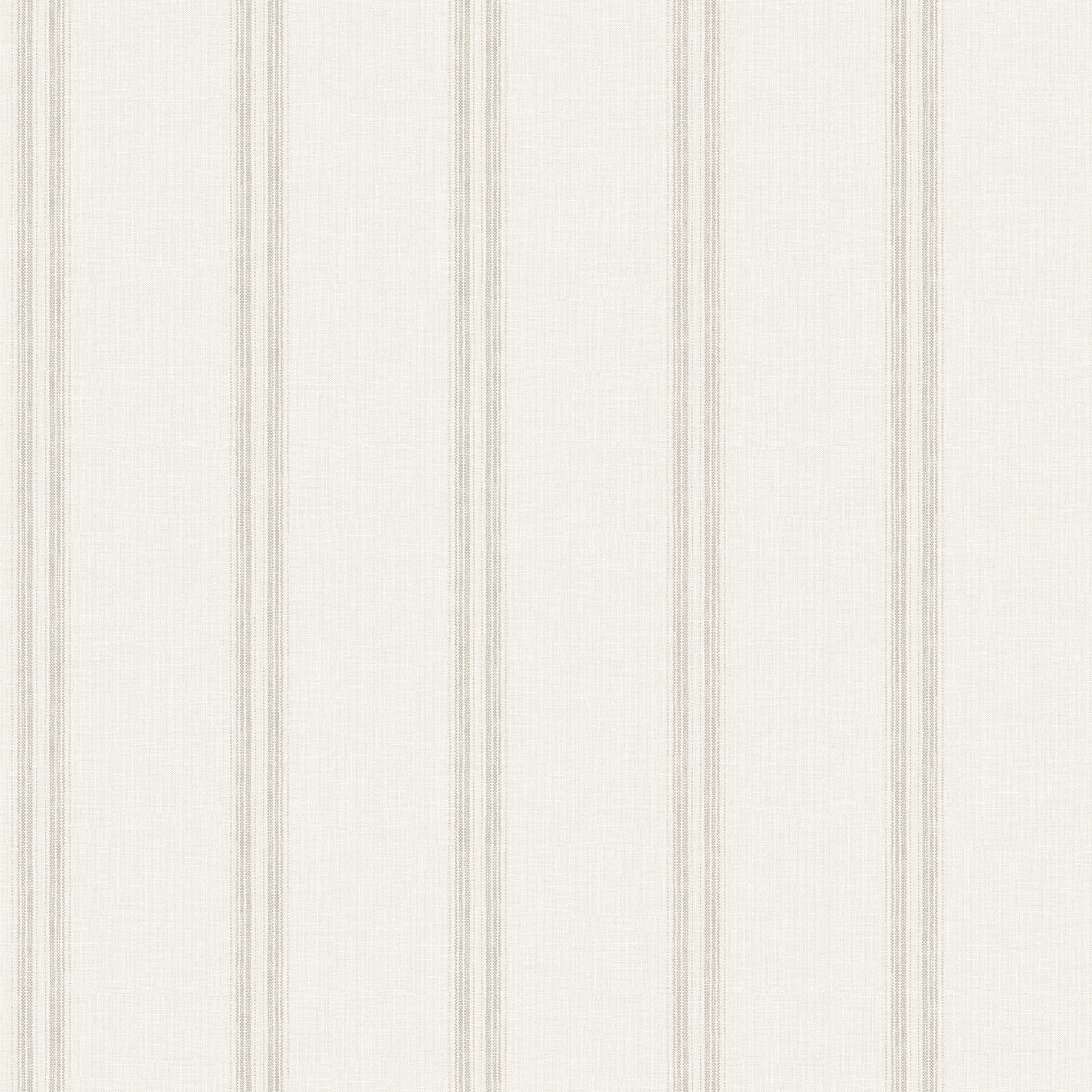 Chesapeake Johnny Grey Stripes Wallpaper, 20.5-in by 33-ft