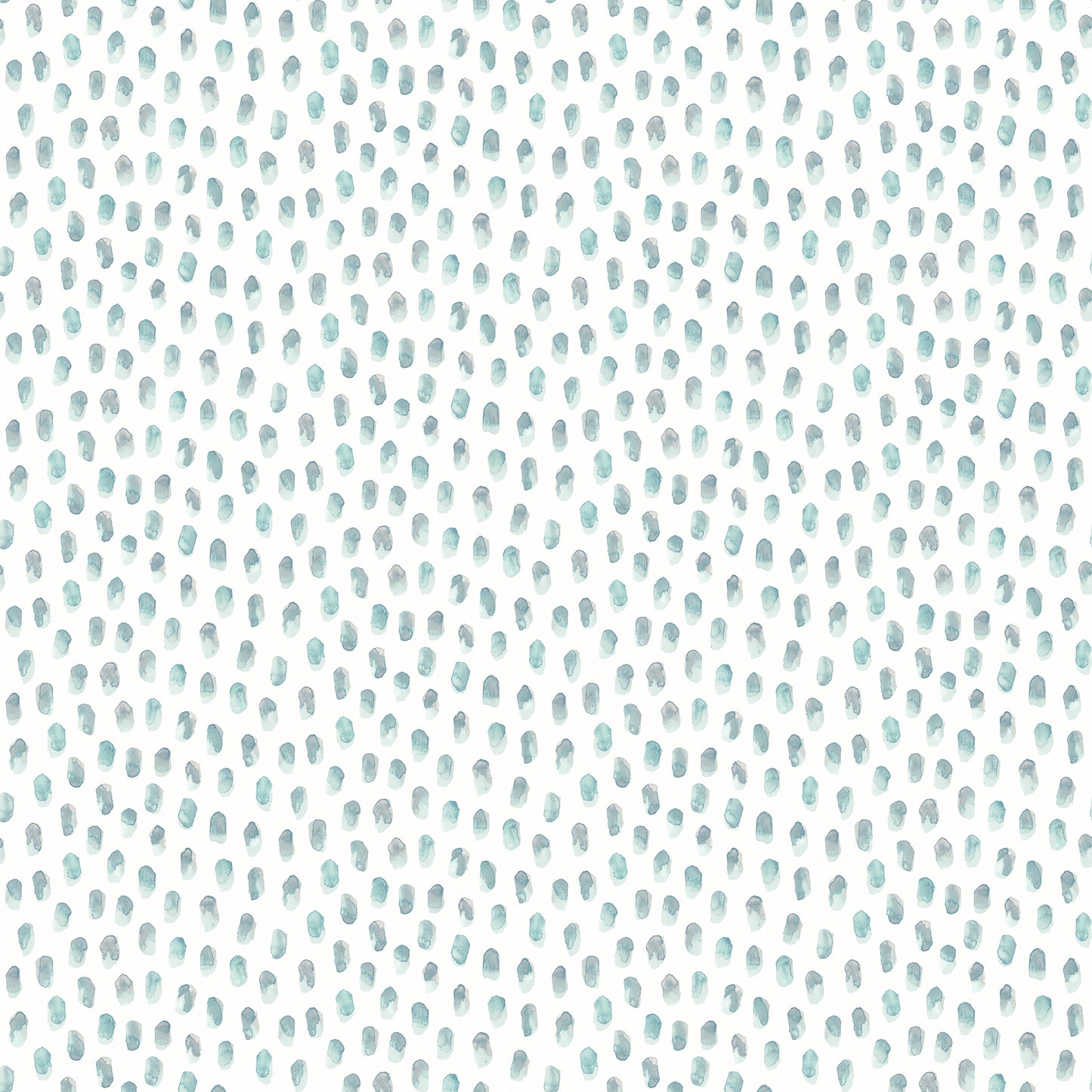 Chesapeake Sand Aqua Painted Dots Wallpaper, 20.5-in by 33-ft