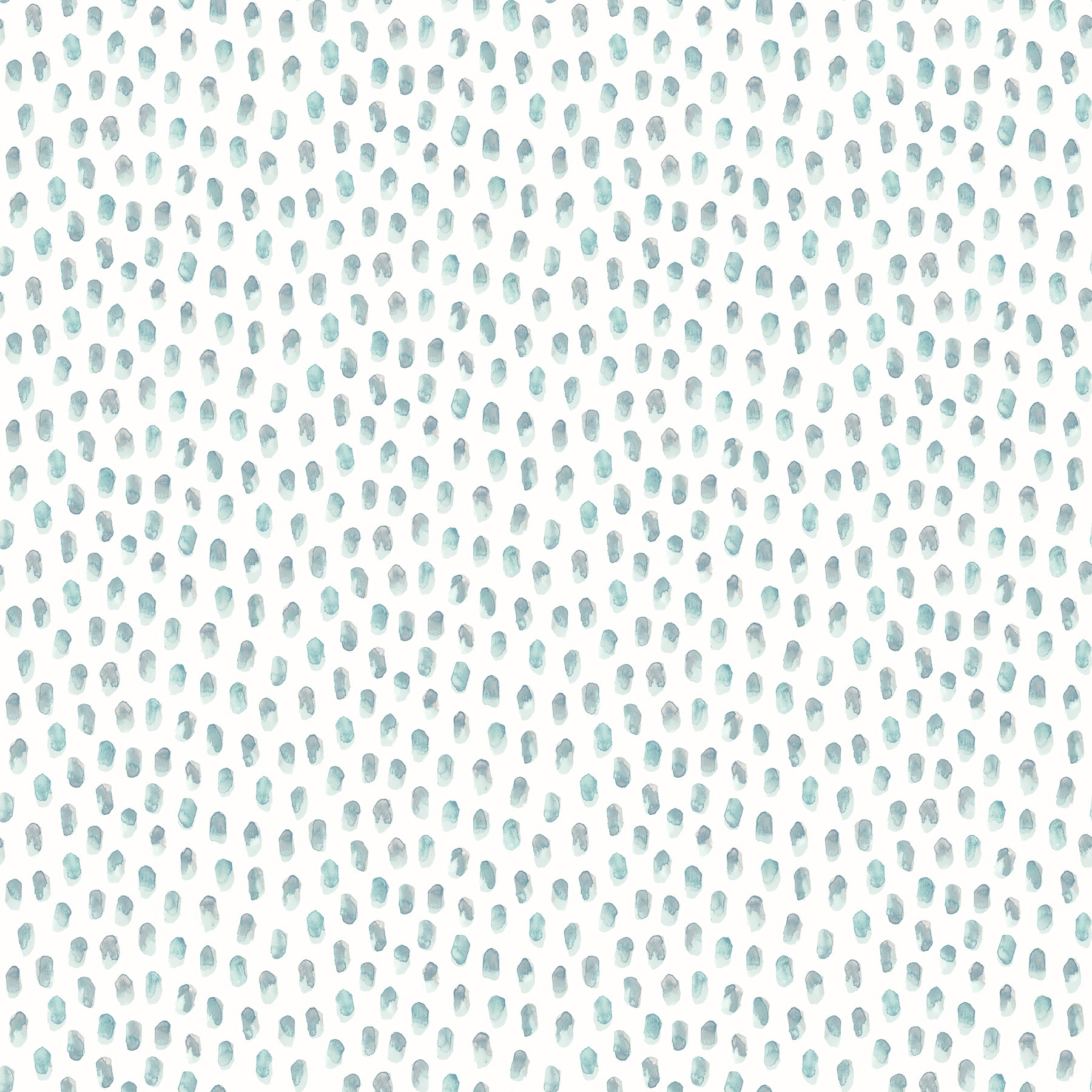 Chesapeake Sand Aqua Painted Dots Wallpaper, 20.5-in by 33-ft