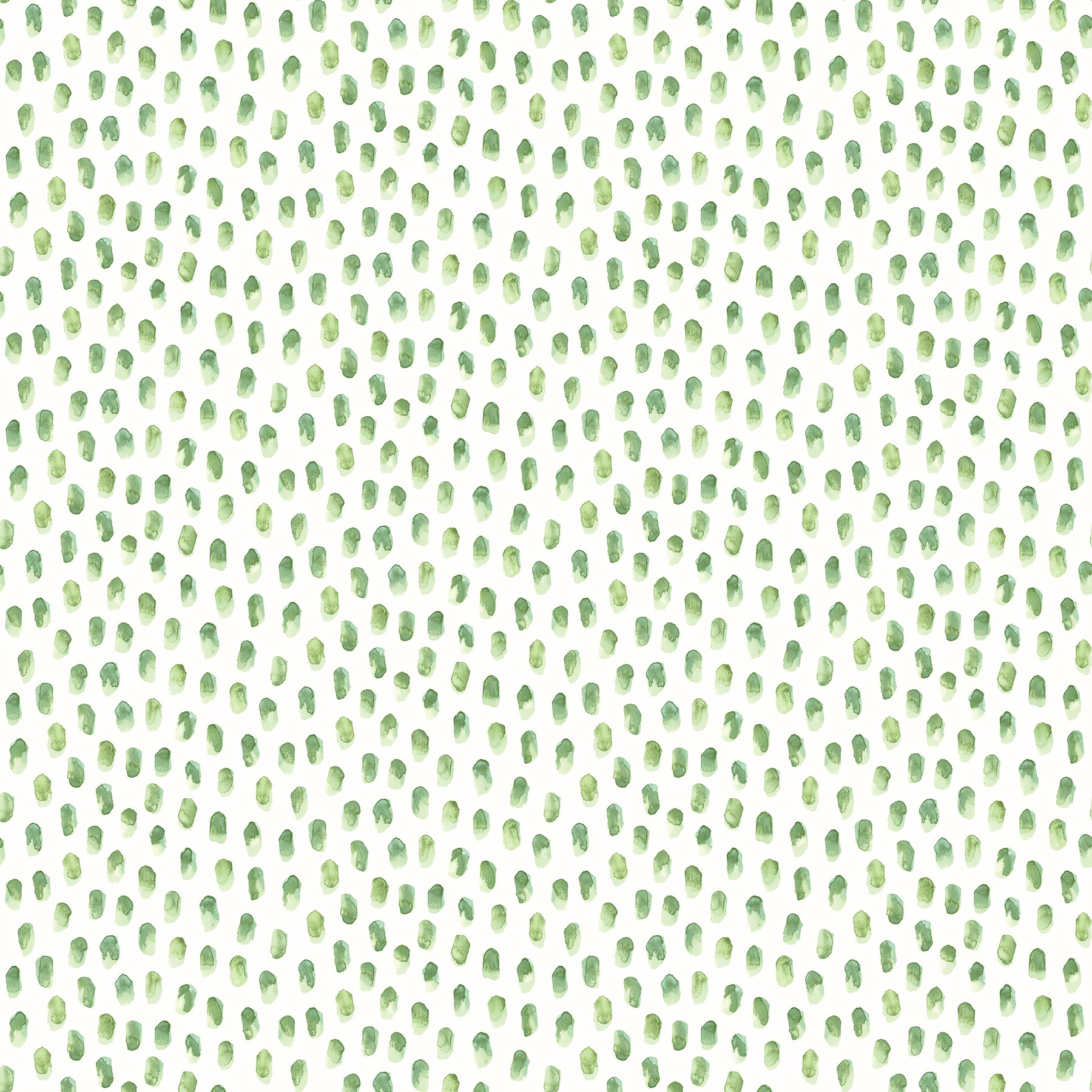 Chesapeake Sand Green Painted Dots Wallpaper, 20.5-in by 33-ft