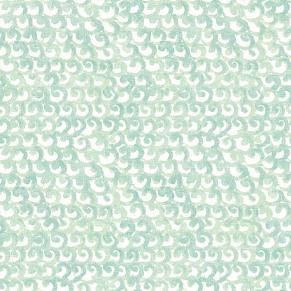 Chesapeake Saltwater Teal Wave Wallpaper, 20.5-in by 33-ft