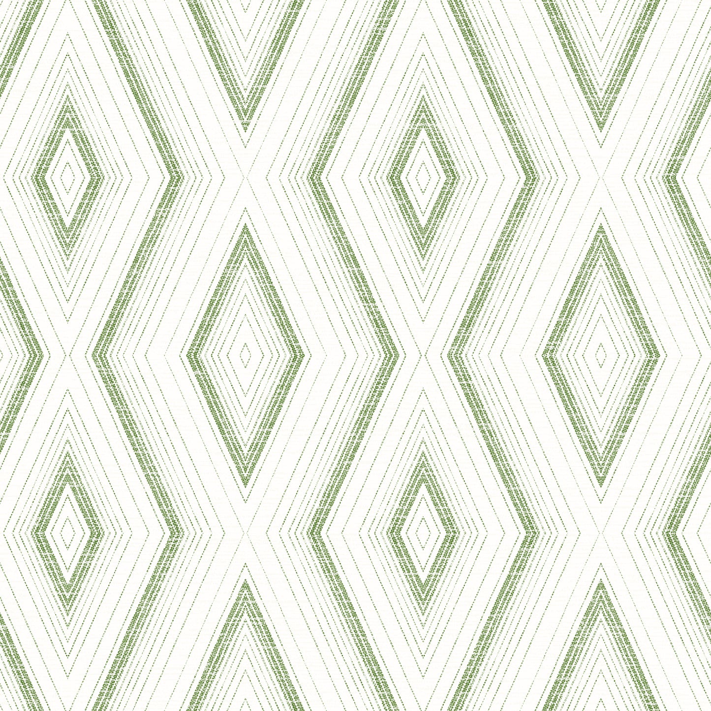 Chesapeake Santa Green Green Geometric Wallpaper, 20.5-in by 33-ft