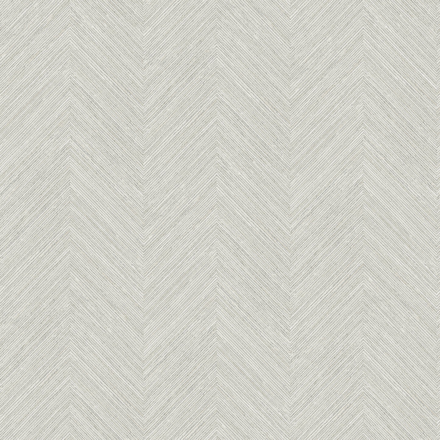 Chesapeake Caladesi Light Grey Faux Linen Wallpaper, 20.5-in by 33-ft