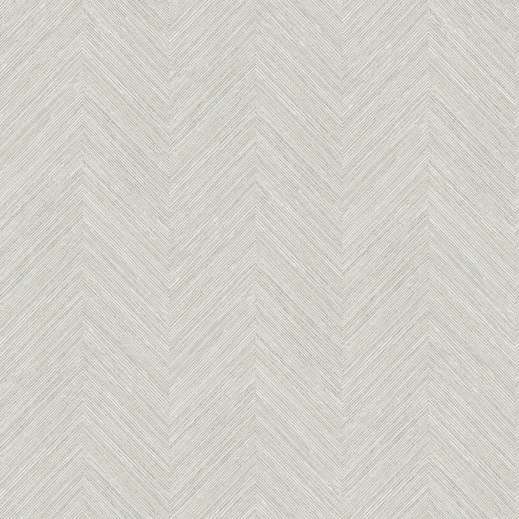 Chesapeake Caladesi Light Grey Faux Linen Wallpaper, 20.5-in by 33-ft