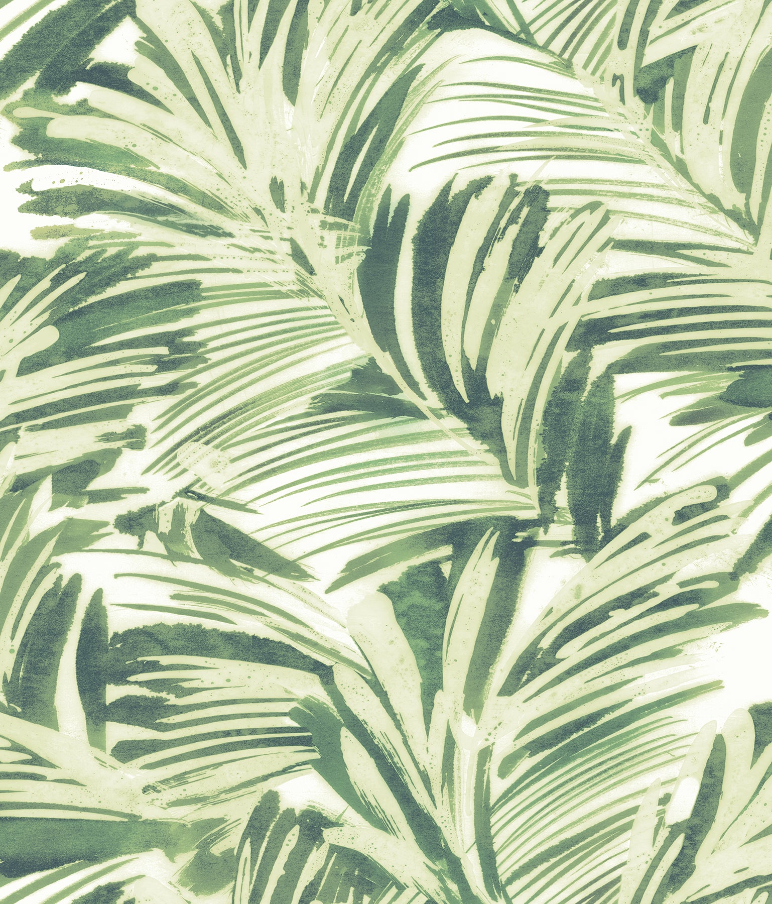 Chesapeake Chaparral Green Fronds Wallpaper, 20.5-in by 33-ft