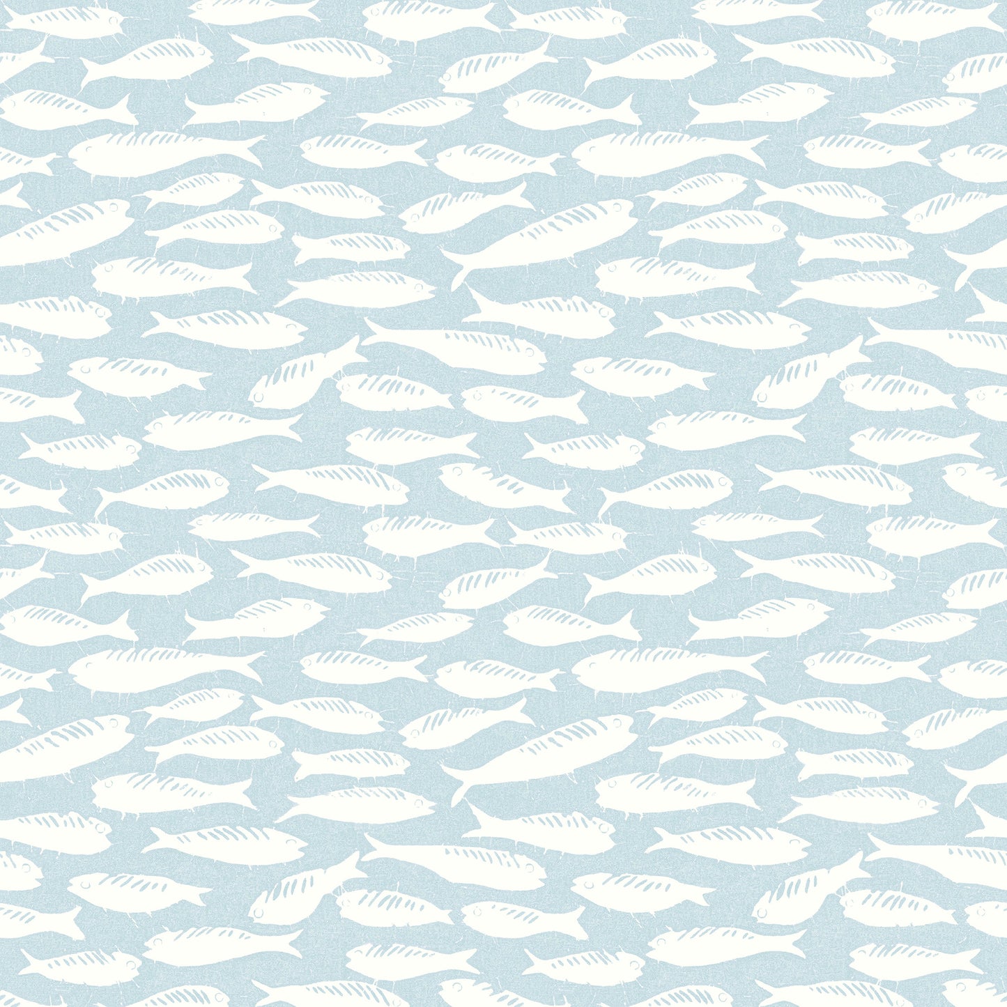 Chesapeake Nunkie Aqua Sardine Wallpaper, 20.5-in by 33-ft