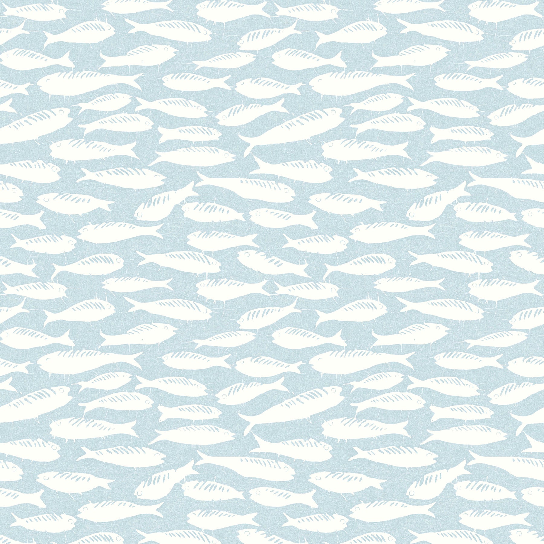 Chesapeake Nunkie Aqua Sardine Wallpaper, 20.5-in by 33-ft