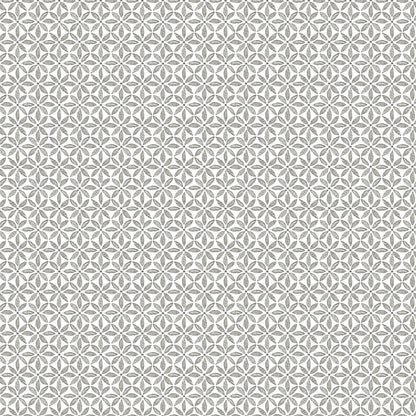 Chesapeake Jellia Charcoal Petal Geometric Wallpaper, 20.5-in by 33-ft