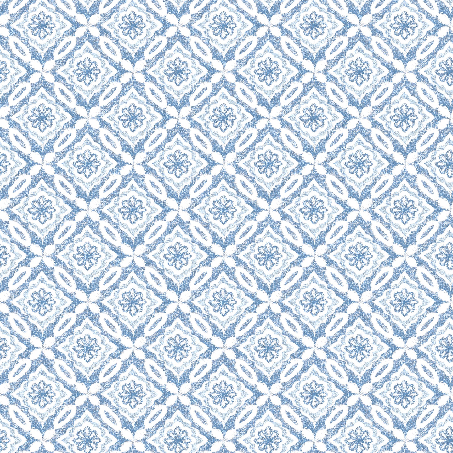 Chesapeake Hugson Blue Quilted Damask Wallpaper, 20.5-in by 33-ft