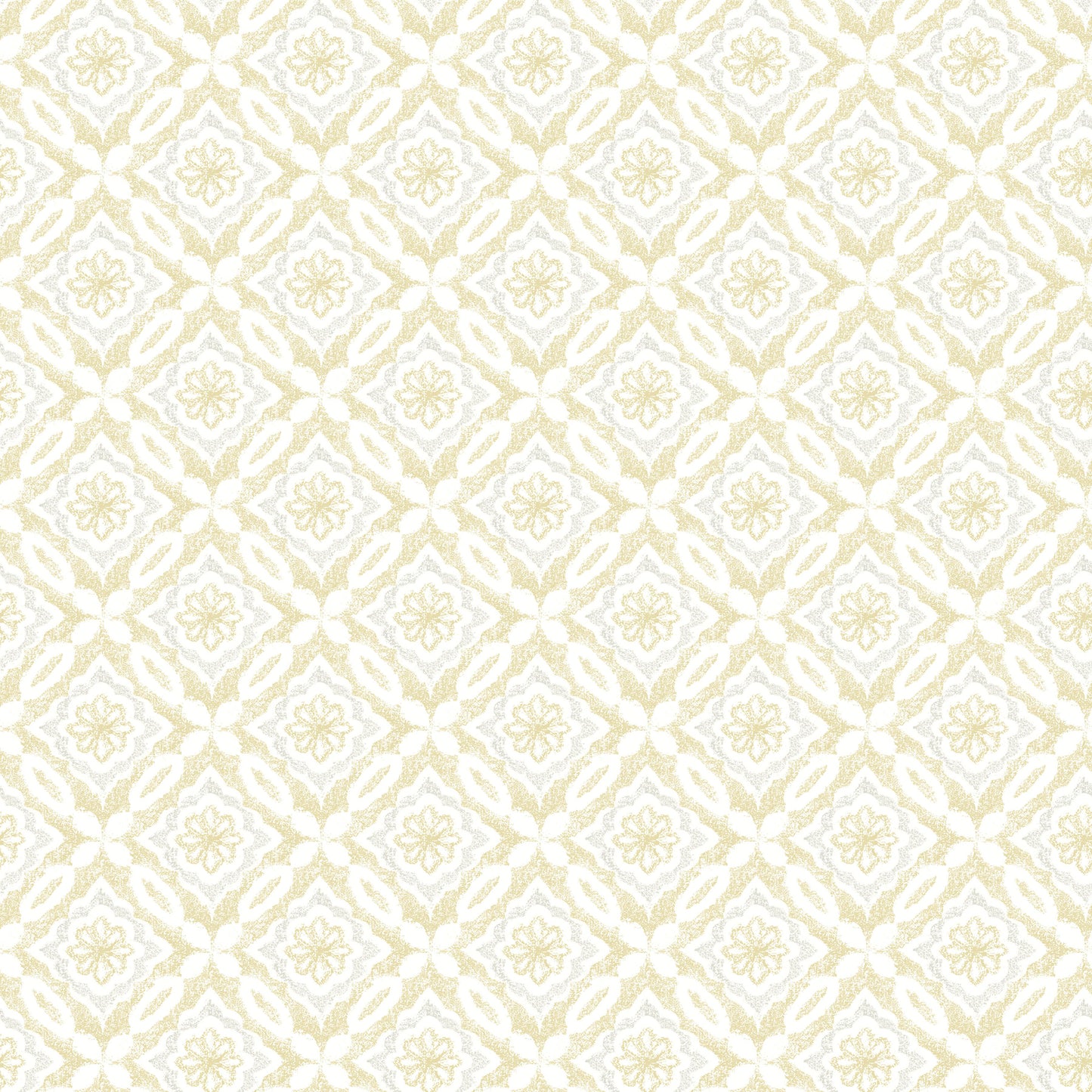 Chesapeake Hugson Yellow Quilted Damask Wallpaper, 20.5-in by 33-ft