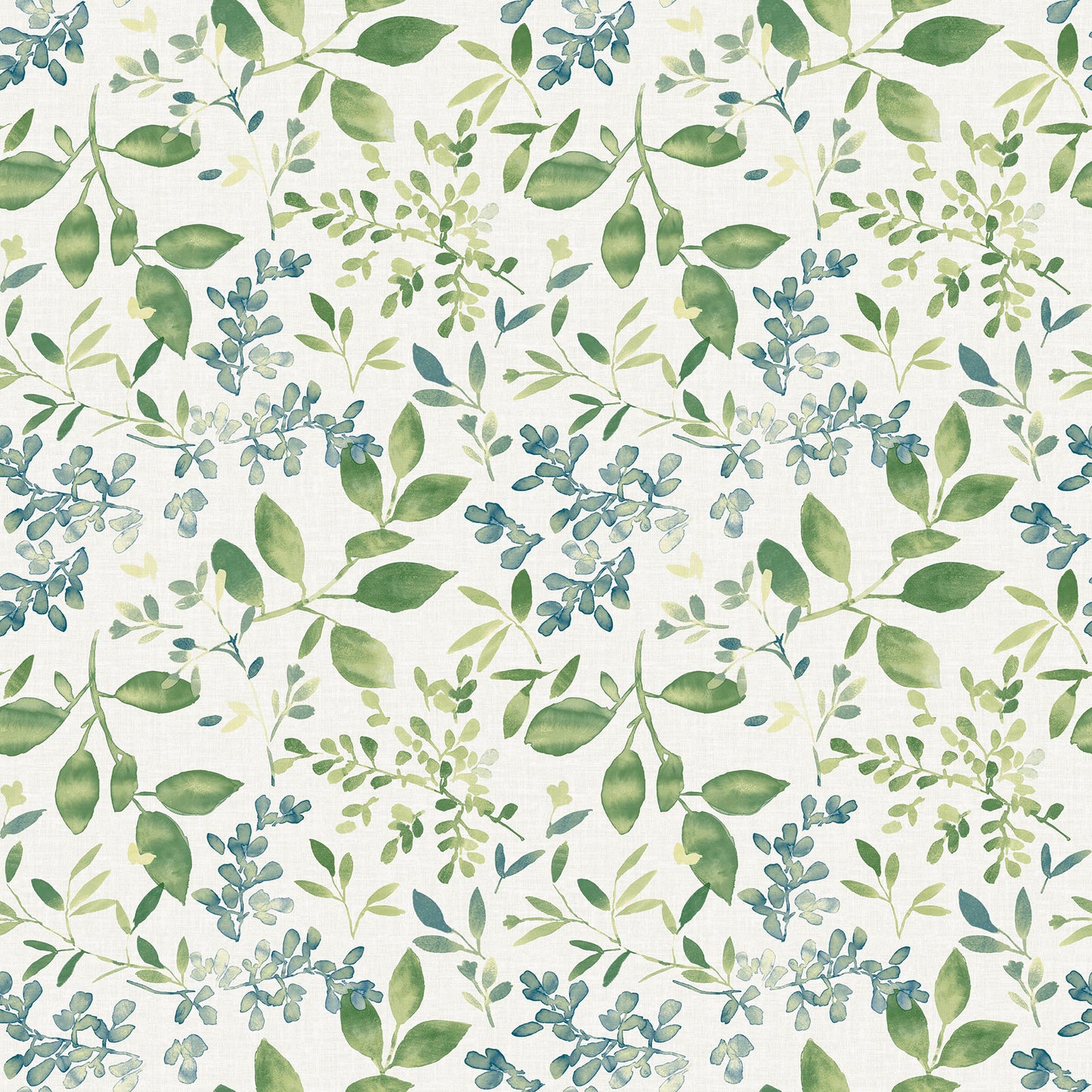 Chesapeake Tinker Green Woodland Botanical Wallpaper, 20.5-in by 33-ft