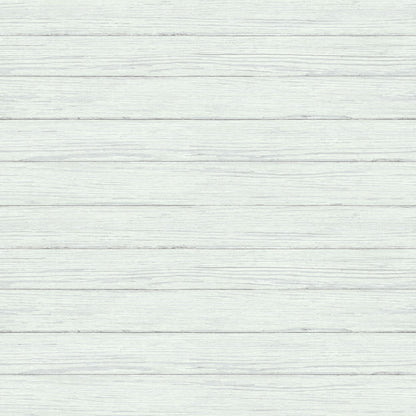 Chesapeake Ozma Light Blue Wood Plank Wallpaper, 20.5-in by 33-ft