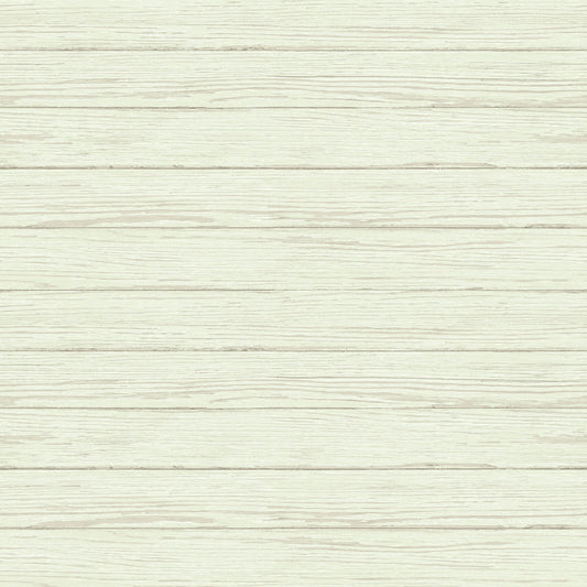 Chesapeake Ozma Sage Wood Plank Wallpaper, 20.5-in by 33-ft