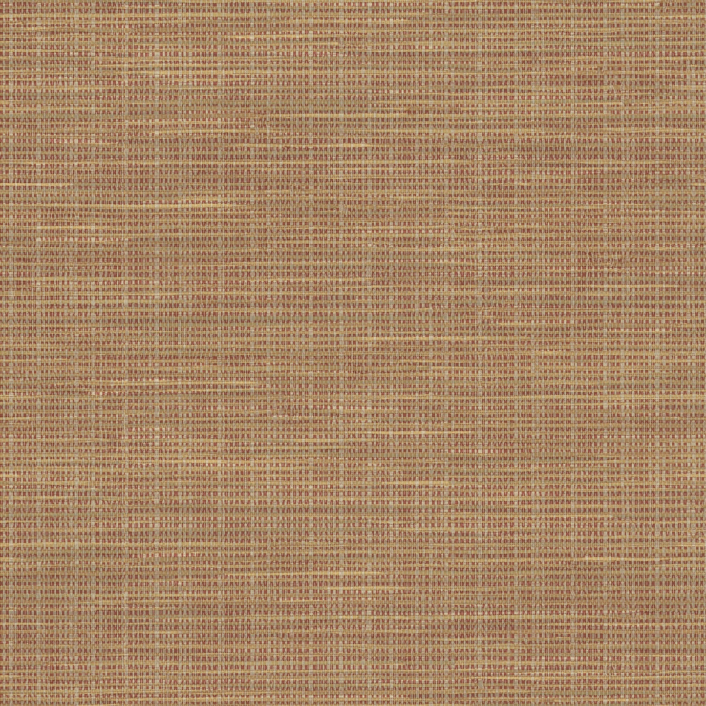 Chesapeake Kent Red Woven Wallpaper, 20.5-in by 33-ft