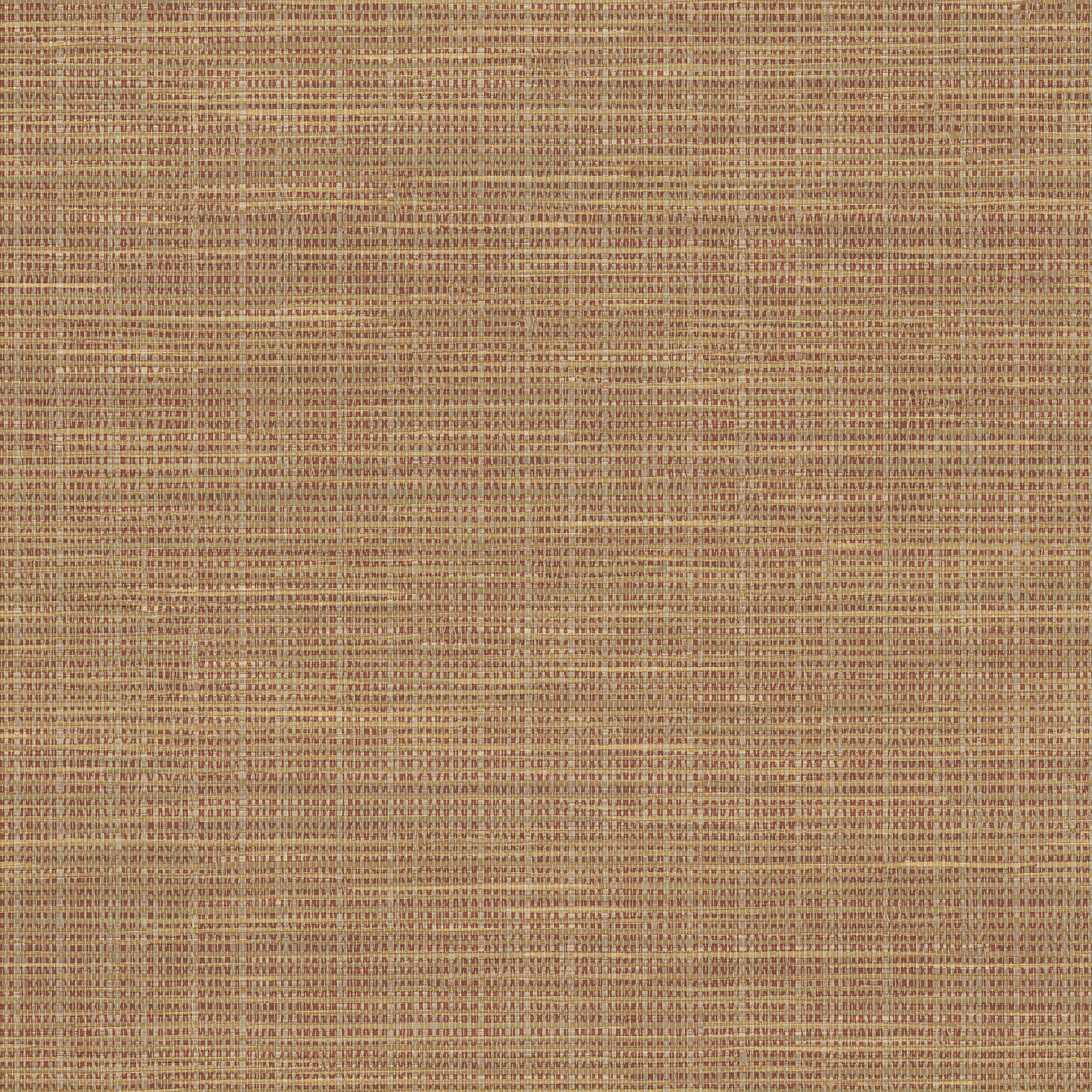 Chesapeake Kent Red Woven Wallpaper, 20.5-in by 33-ft