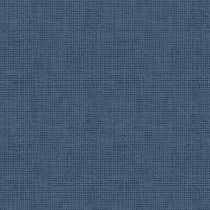 Chesapeake Nimmie Navy Navy Basketweave Wallpaper, 20.5-in by 33-ft