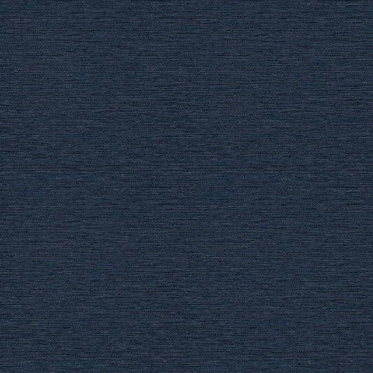 Chesapeake Gump Navy Faux Grasscloth Wallpaper, 20.5-in by 33-ft