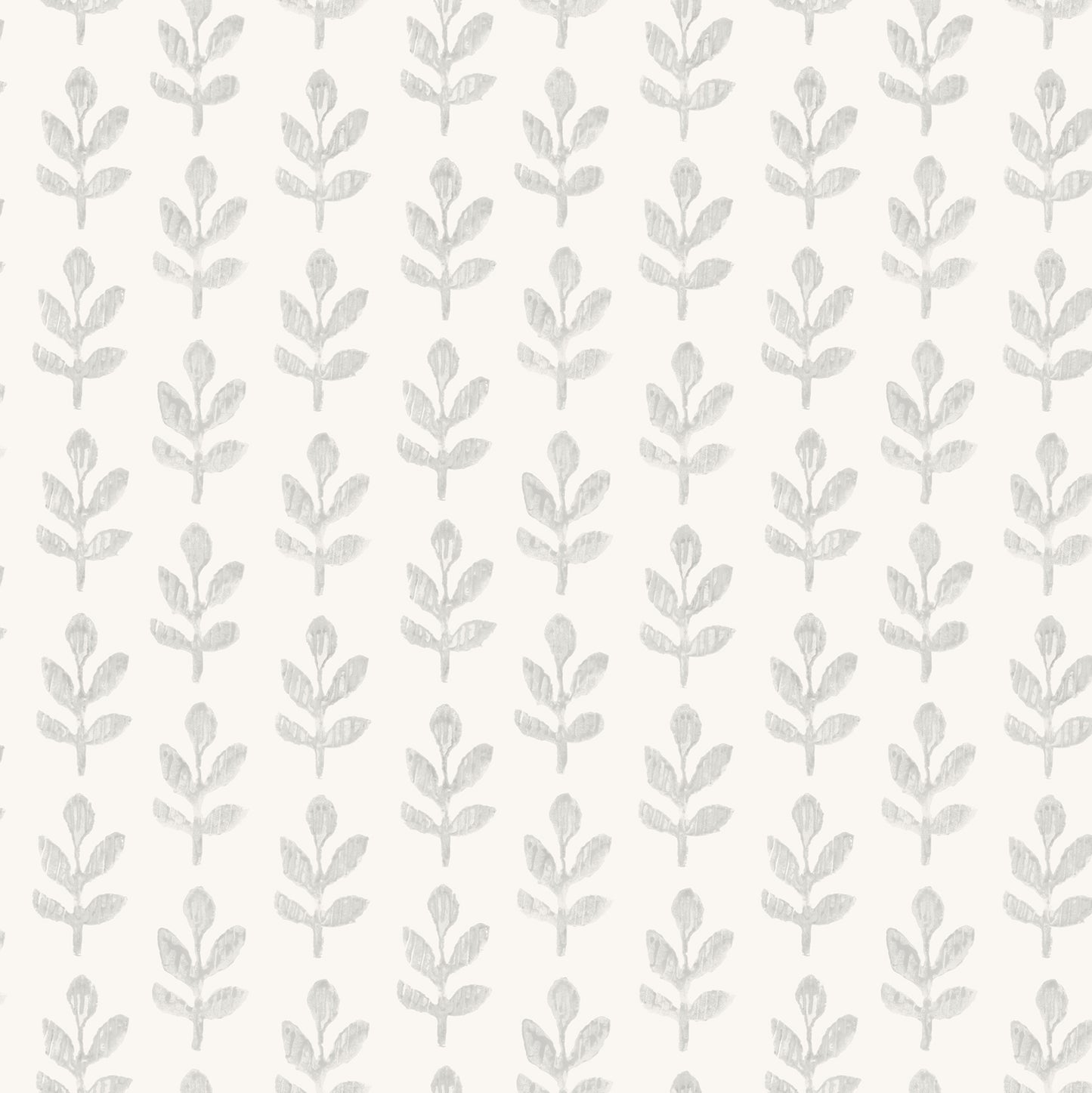 Chesapeake Whiskers Light Grey Leaf Wallpaper, 20.5-in by 33-ft