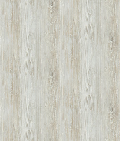 Chesapeake Mapleton Seafoam Wood Wallpaper, 20.5-in by 33-ft