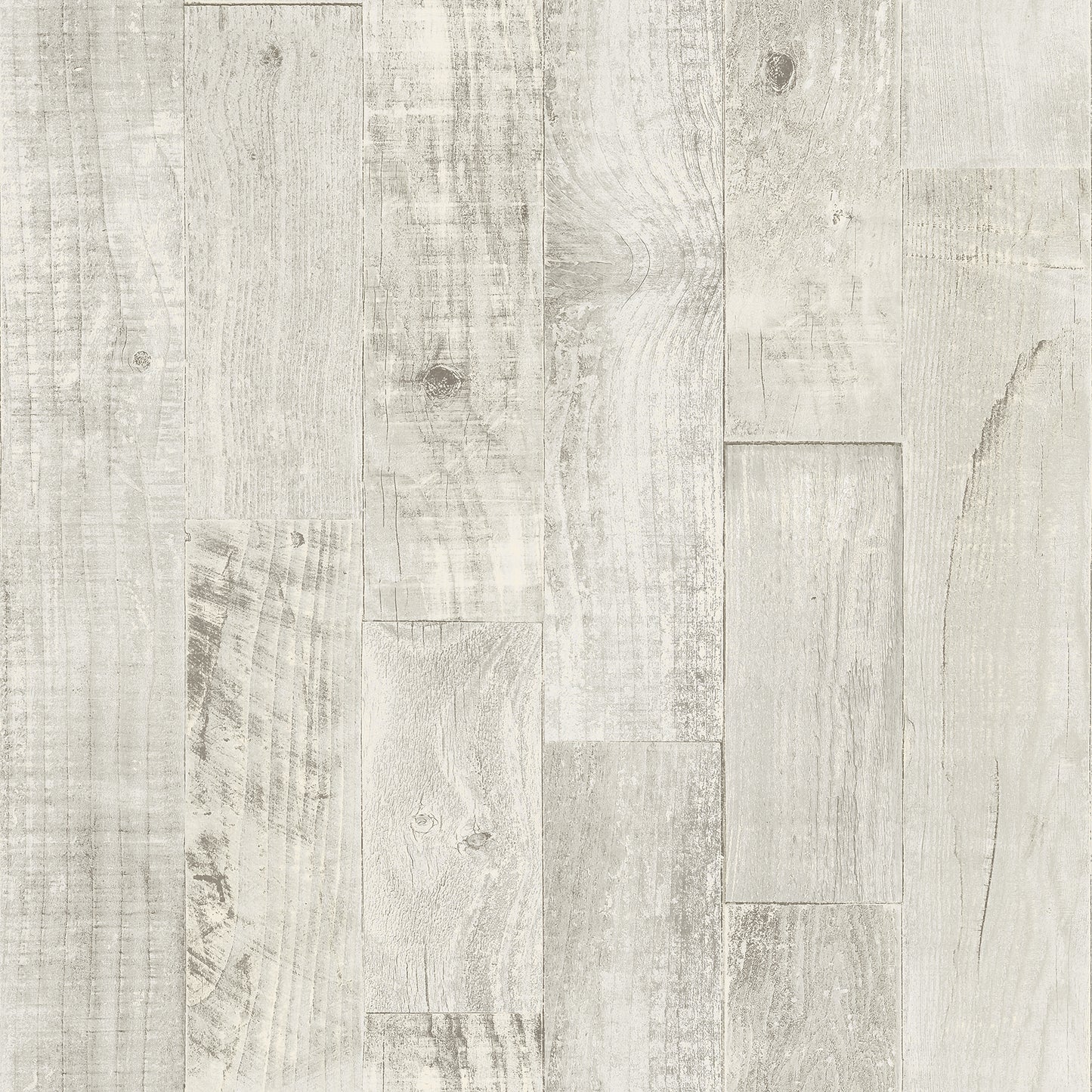 Chesapeake Chebacco Grey Wood Planks Wallpaper, 20.5-in by 33-ft