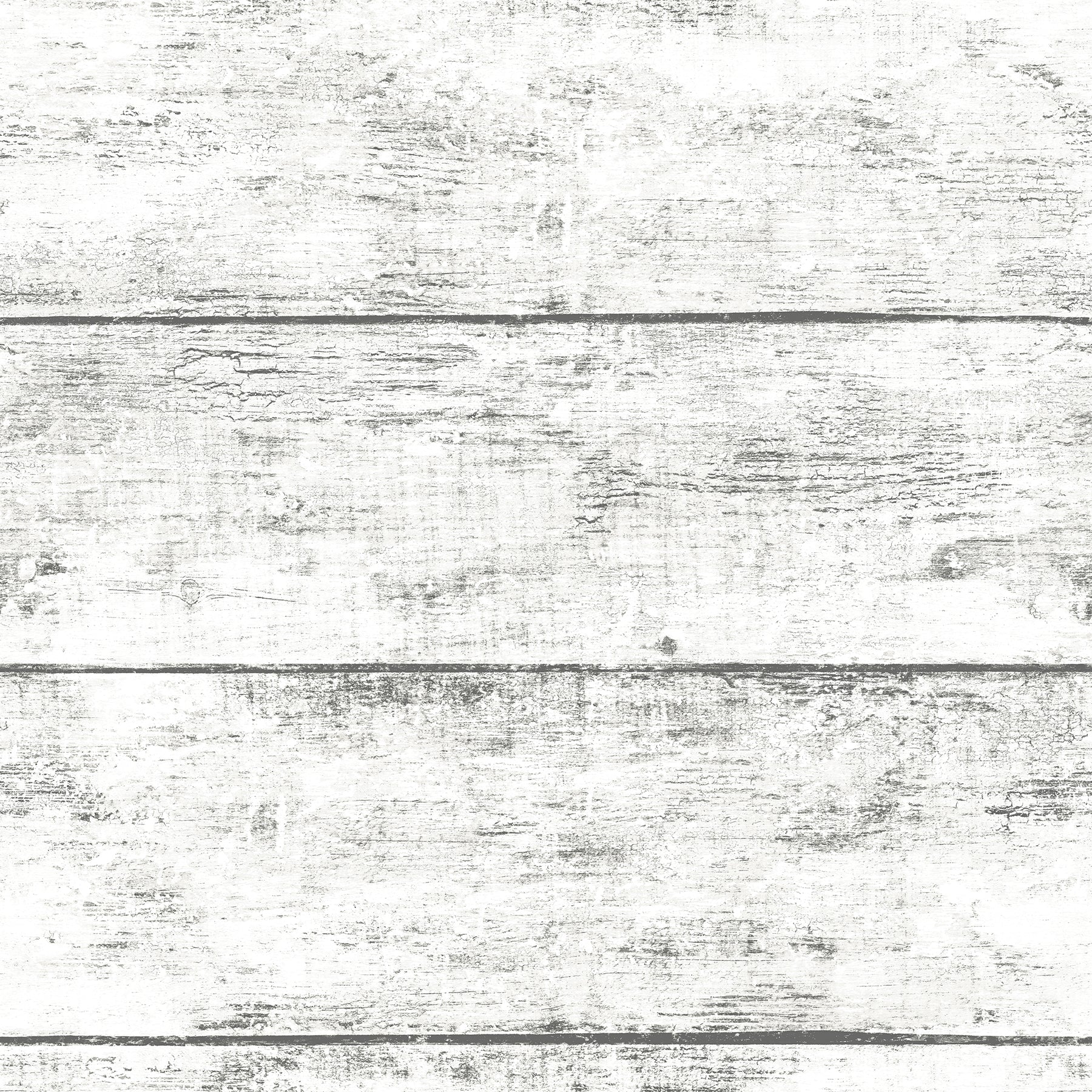 Chesapeake Cabin White Wood Planks Wallpaper, 20.5-in by 33-ft