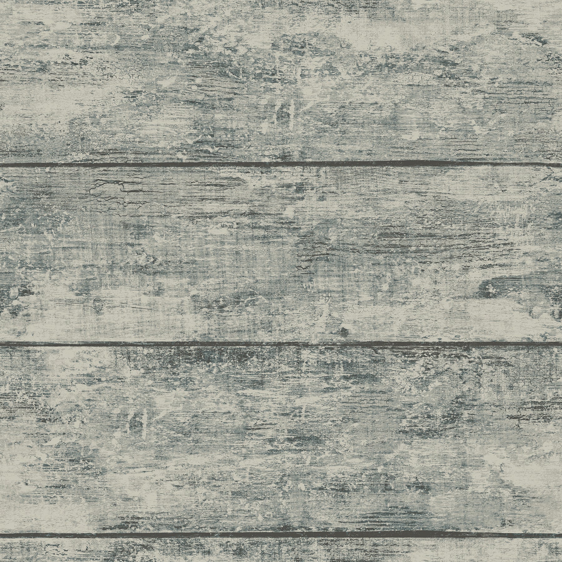 Chesapeake Cabin Teal Wood Planks Wallpaper, 20.5-in by 33-ft