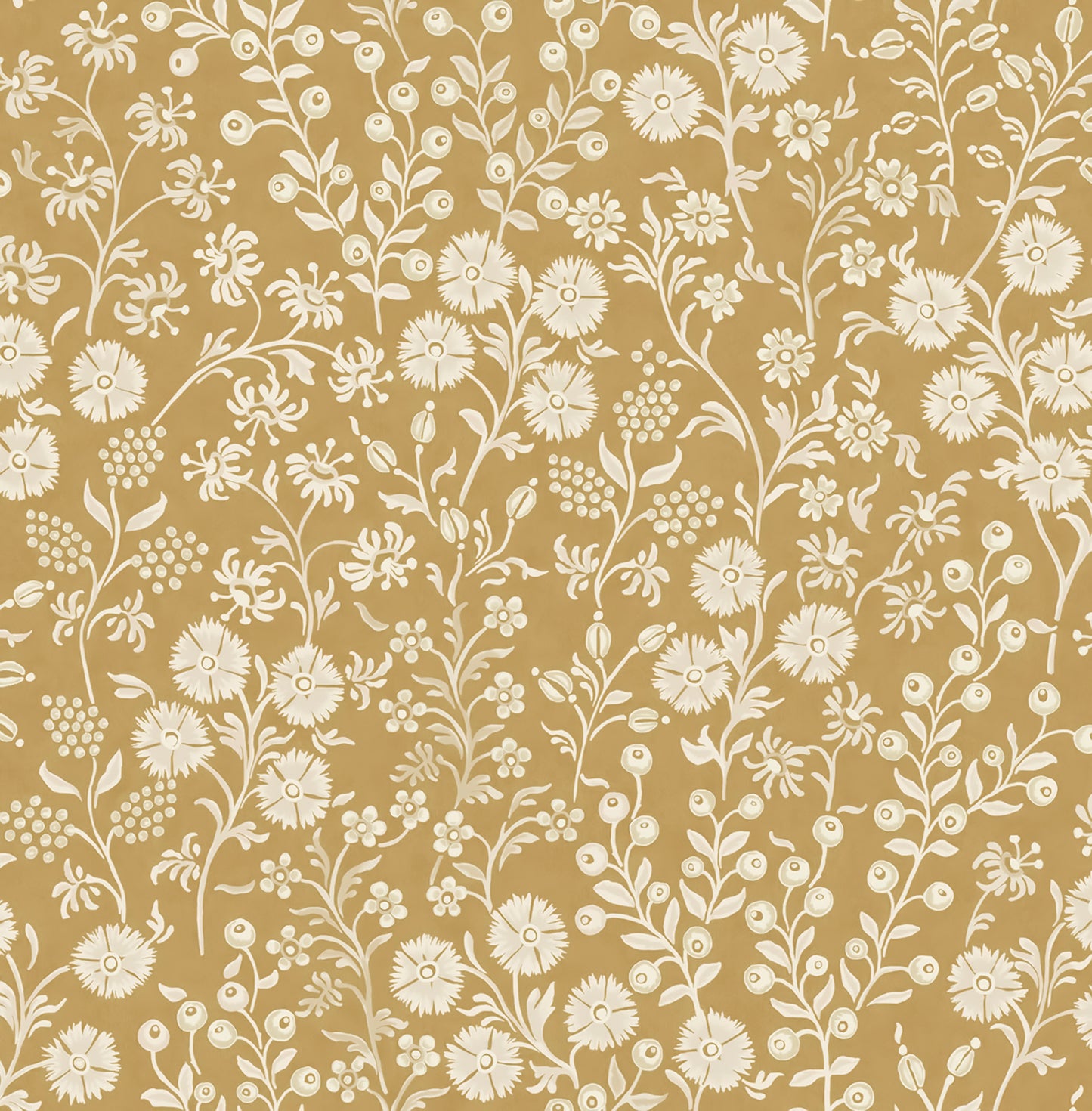 Eijffinger Liana Gold Trail Wallpaper, 21.5-in by 33-ft