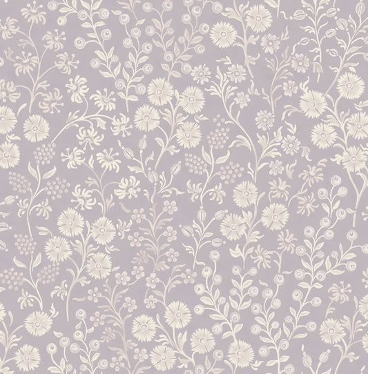 Eijffinger Liana Periwinkle Trail Wallpaper, 21.5-in by 33-ft