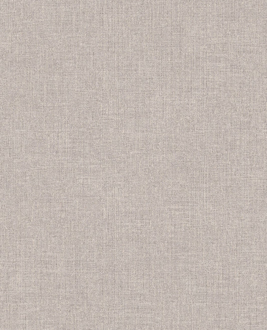 Eijffinger Tweed Grey Faux Fabric Wallpaper, 20.5-in by 33-ft