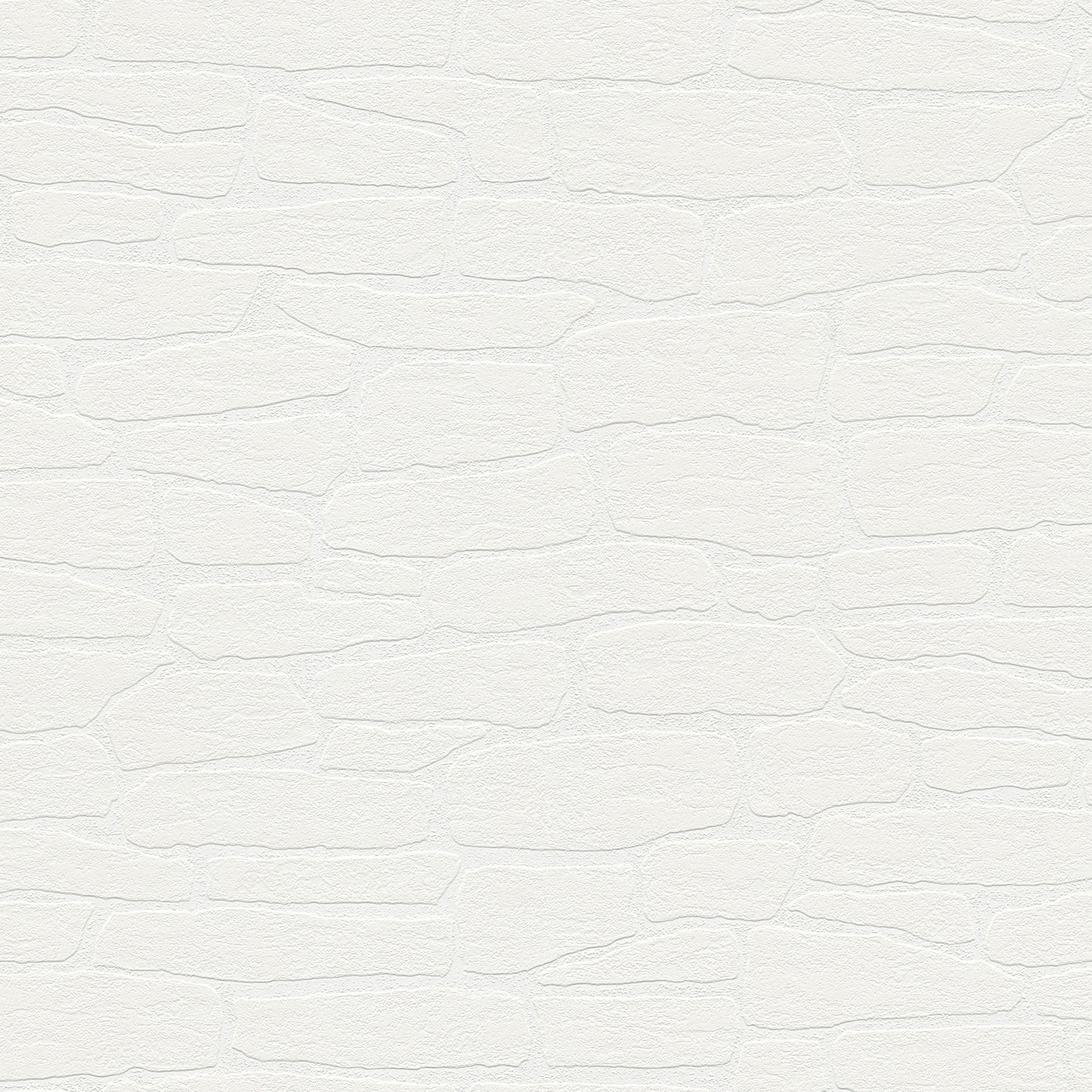 Brewster Pieter White Stone Paintable Wallpaper, 20.9-in by 33-ft