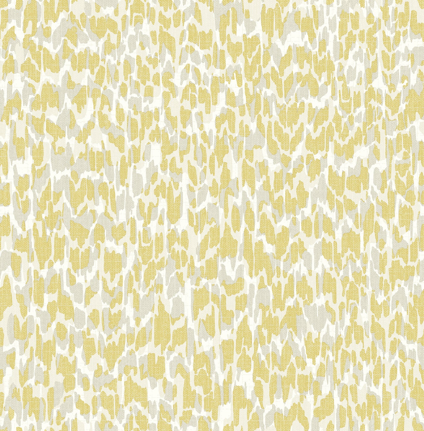 A-Street Prints Flavia Yellow Animal Print Wallpaper, 20.5-in by 33-ft