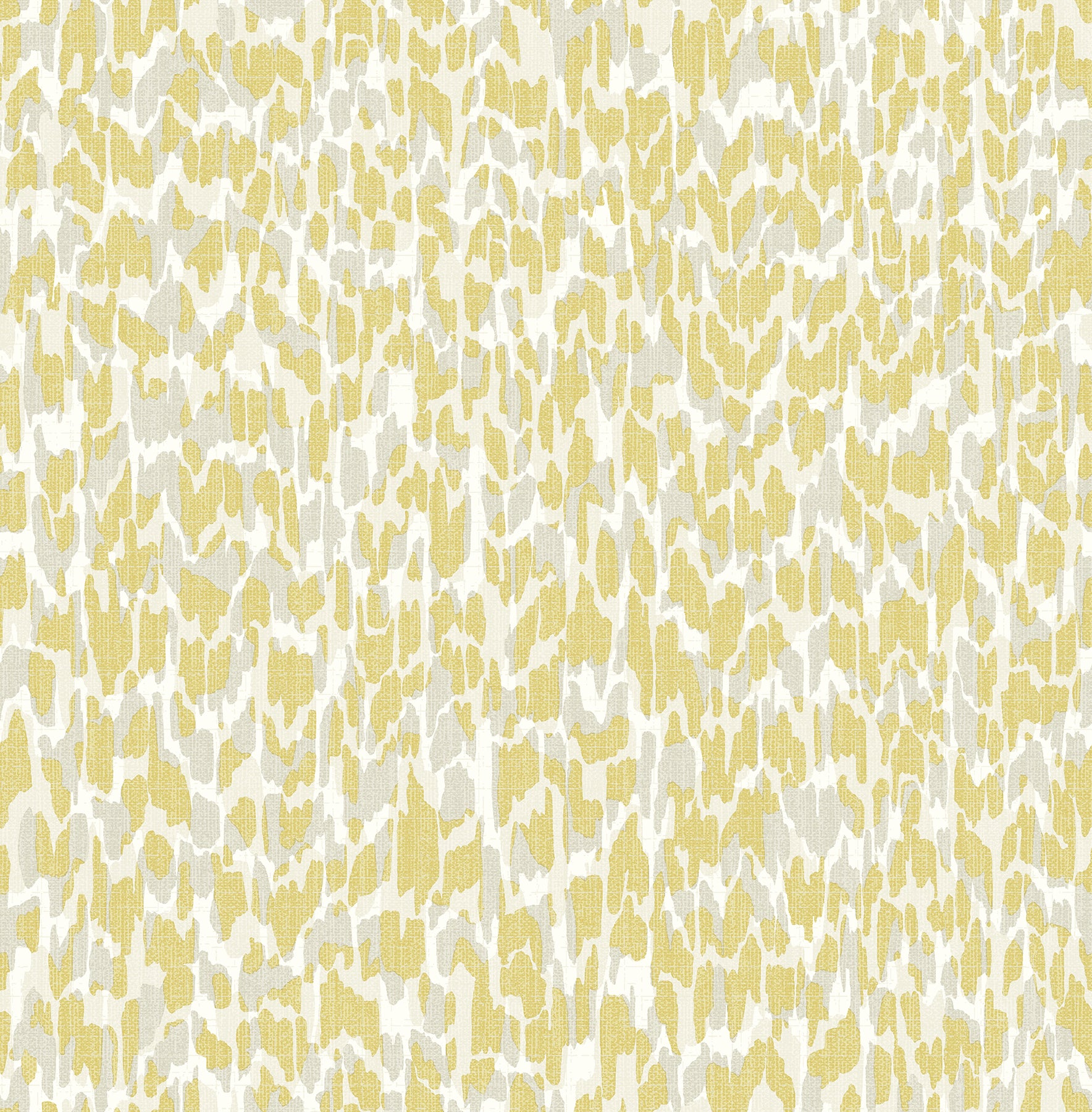 A-Street Prints Flavia Yellow Animal Print Wallpaper, 20.5-in by 33-ft