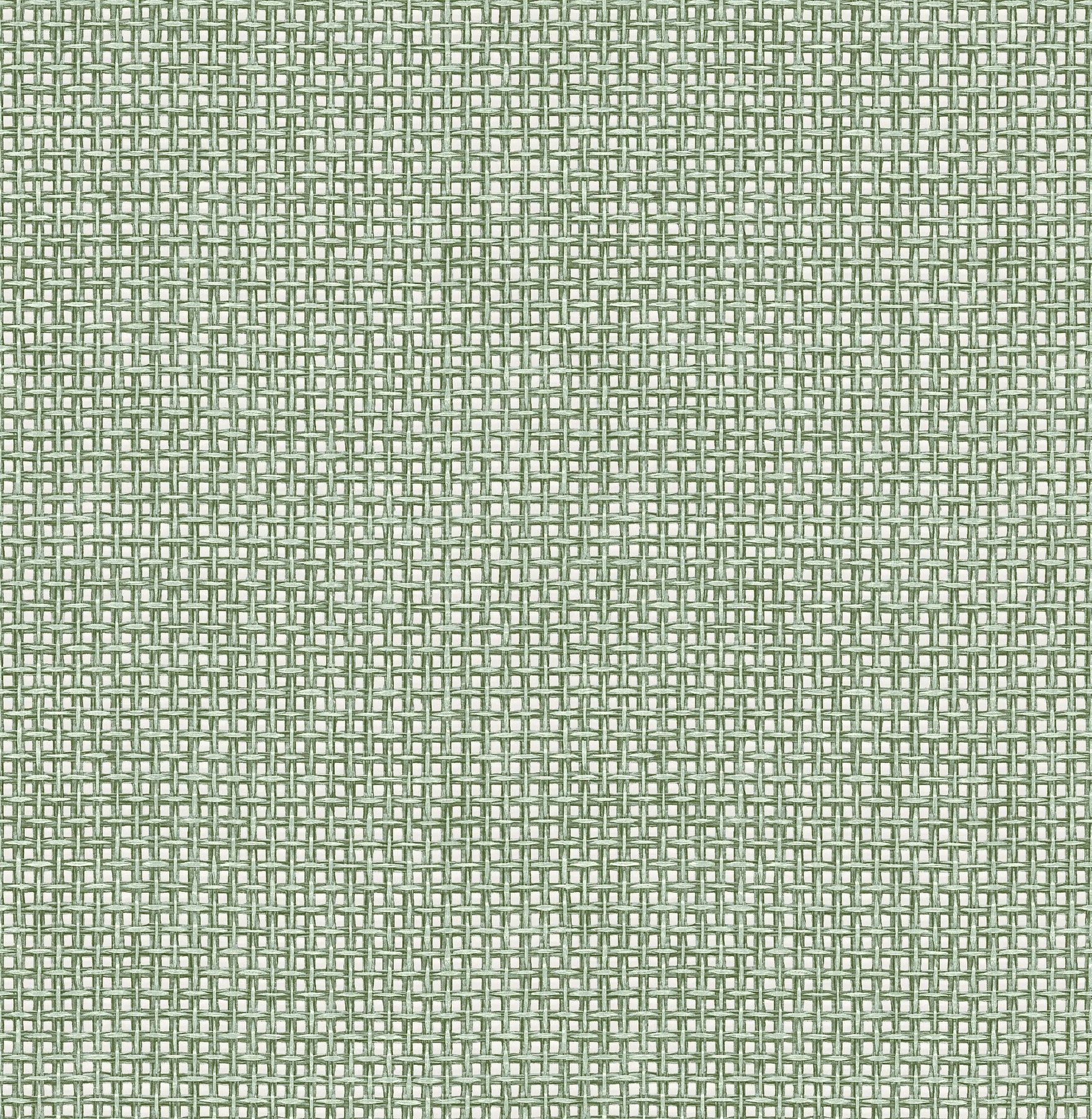 A-Street Prints Zia Green Basketweave Wallpaper, 20.5-in by 33-ft