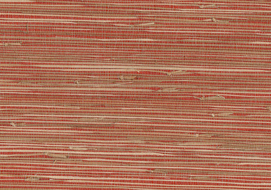 Advantage Rio Brick Grasscloth Wallpaper, 36-in by 24-ft