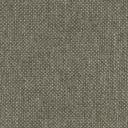 Advantage Gaoyou Taupe Paper Weave Wallpaper, 36-in by 24-ft