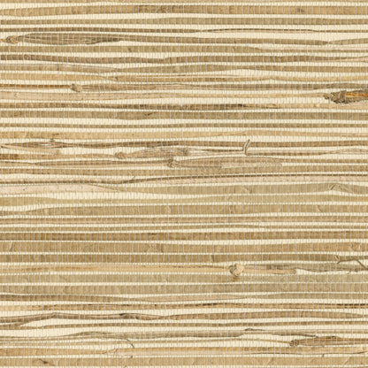 Advantage Kyodo Neutral Grasscloth Wallpaper, 36-in by 24-ft