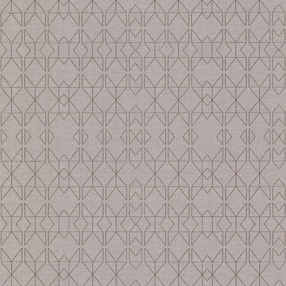 A-Street Prints Paititi Silver Diamond Trellis Wallpaper, 20.9-in by 33-ft