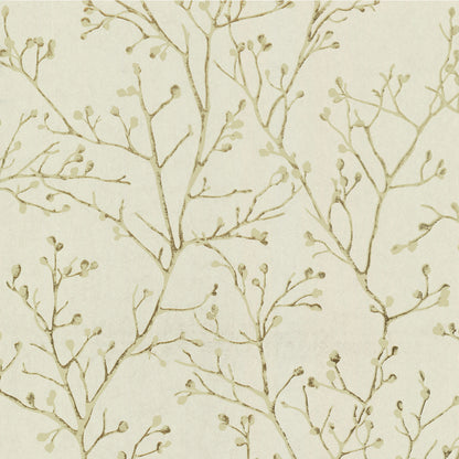 A-Street Prints Koura Gold Budding Branches Wallpaper, 20.9-in by 33-ft