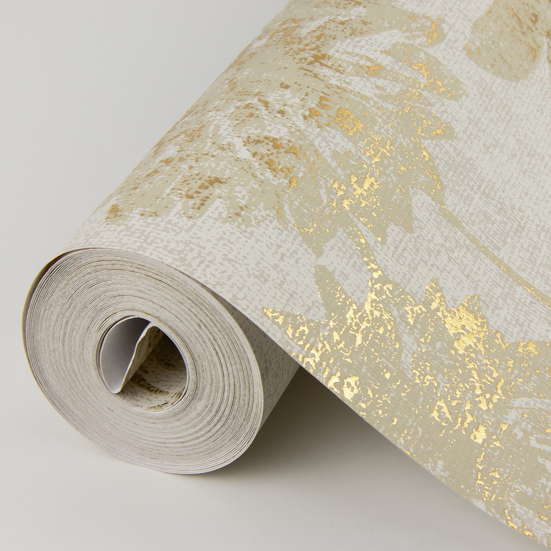 A-Street Prints Kala Gold Floral Wallpaper, 20.9-in by 33-ft