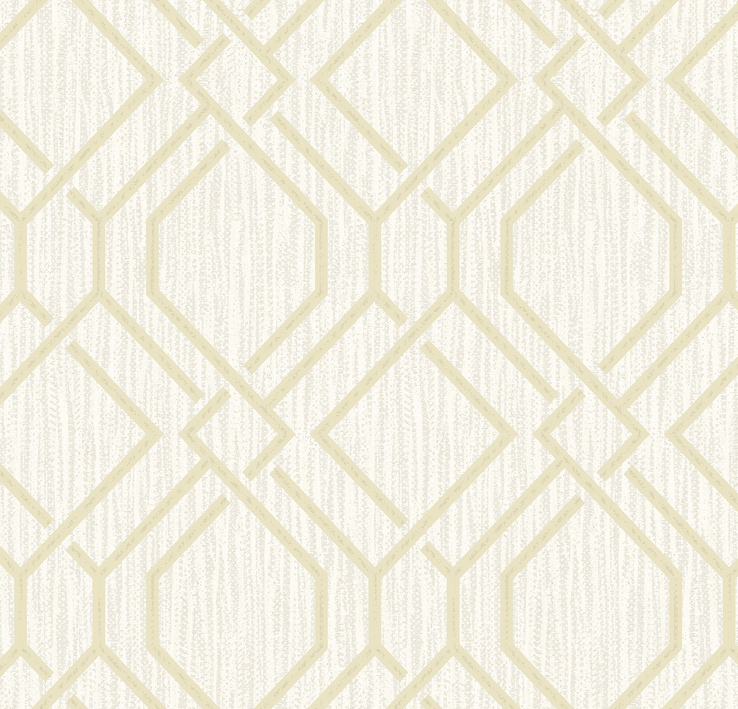 Advantage Frege Gold Trellis Wallpaper, 20.9-in by 33-ft