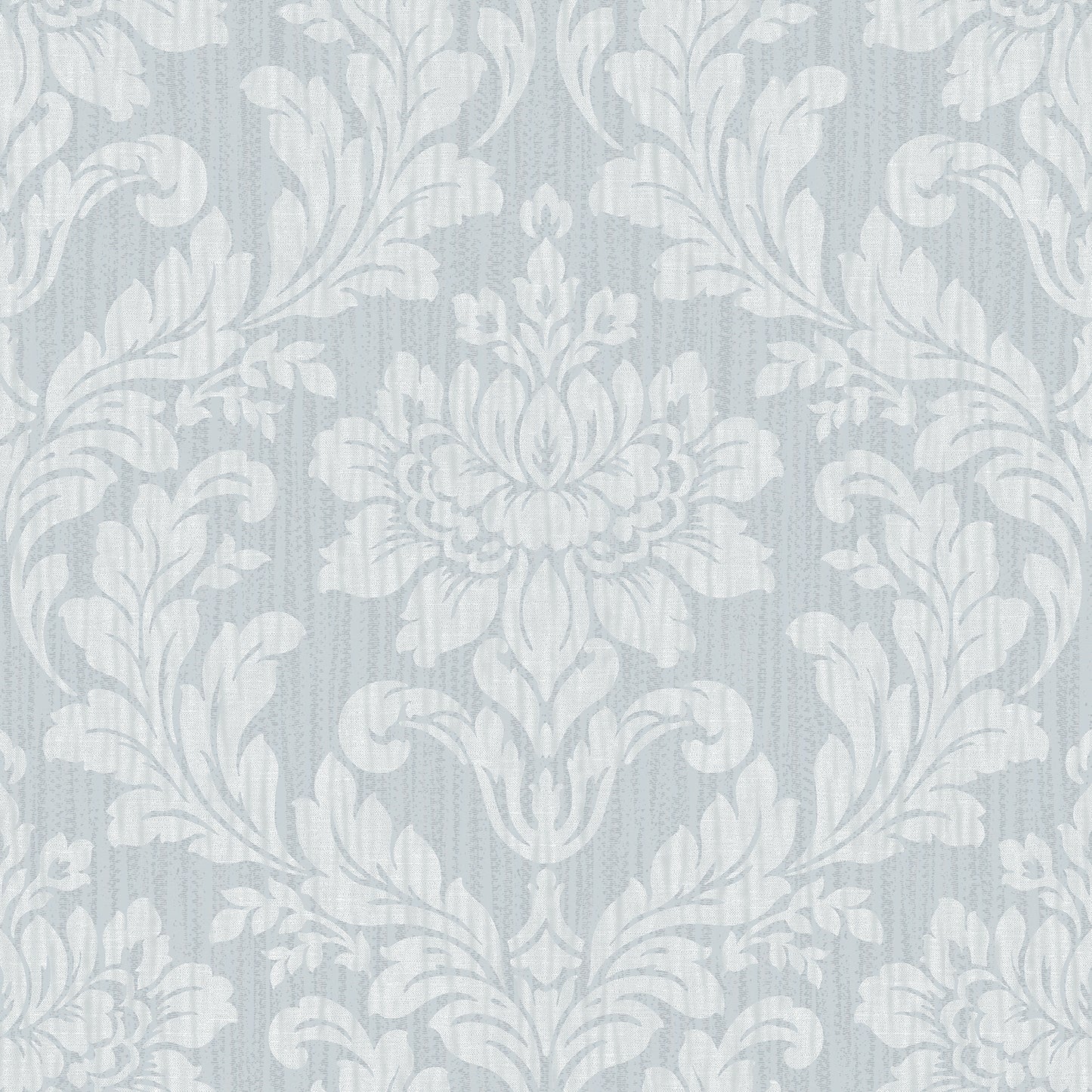 Advantage Galois Light Blue Damask Wallpaper, 20.9-in by 33-ft