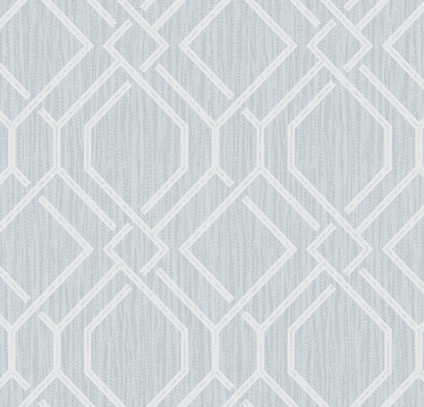 Advantage Frege Light Blue Trellis Wallpaper, 20.9-in by 33-ft