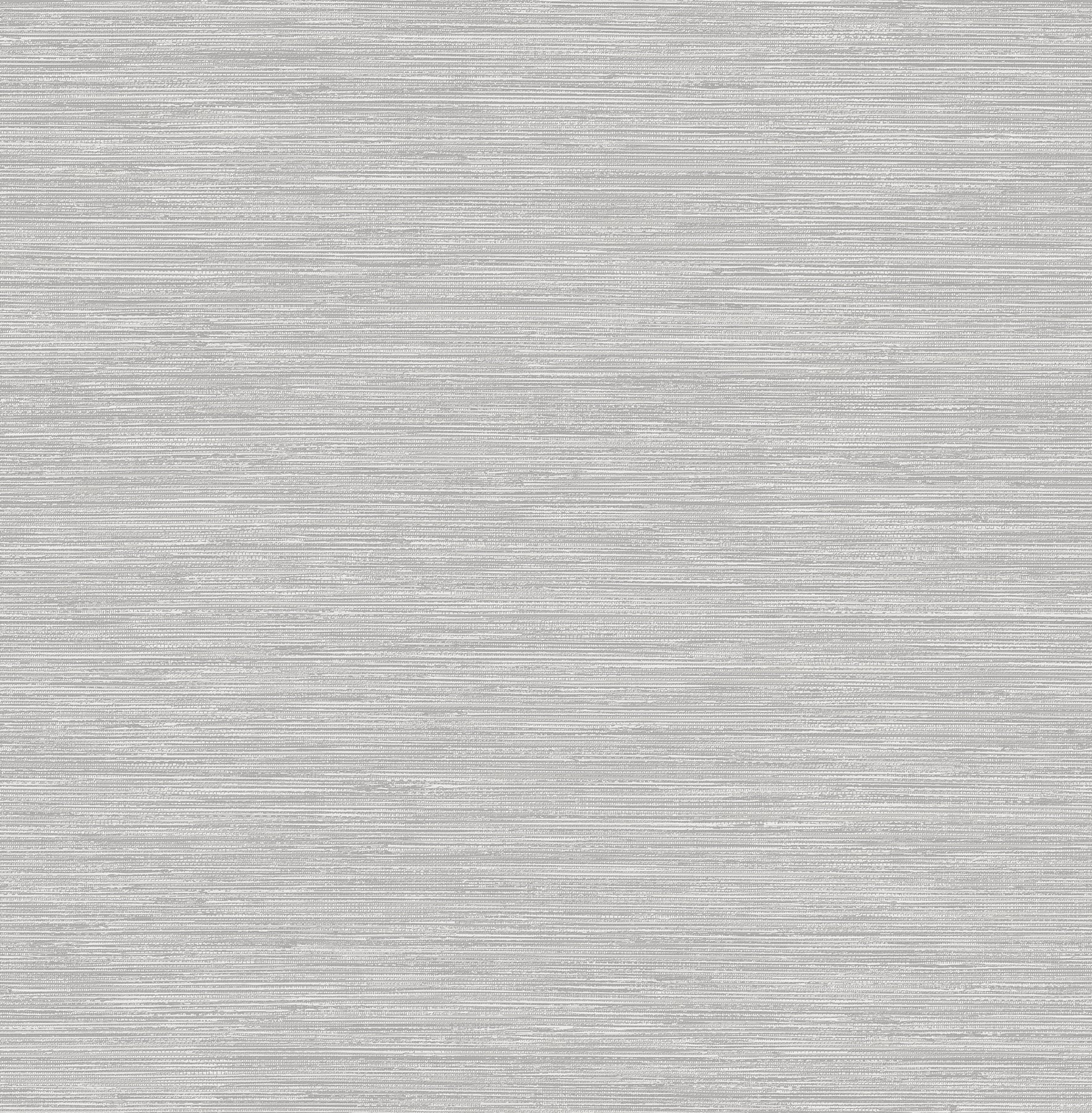 Advantage Cantor Grey Faux Grasscloth Wallpaper, 20.9-in by 33-ft